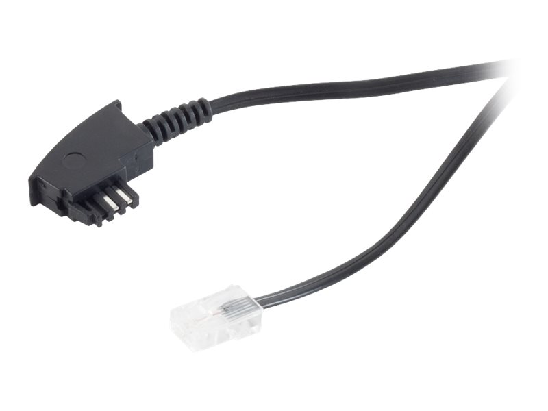 helos Anschlusskabel TAE F / RJ45 8P2C, Routerkabel, 2 m, lose helos Anschlusskabel TAE F / RJ45 8P2C, Routerkabel, 2 m, lose