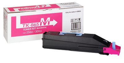 KYOCERA TK-865M Toner magenta Standardkapazität 12.000 Seiten A4 mit 5 Tonerdeckung