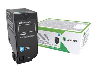 74C2HCE LEXMARK CS72x Toner cyan 74C2HCE LEXMARK CS72x Toner cyan