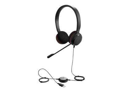 Jabra Evolve 20 MS stereo - Headset - On-Ear