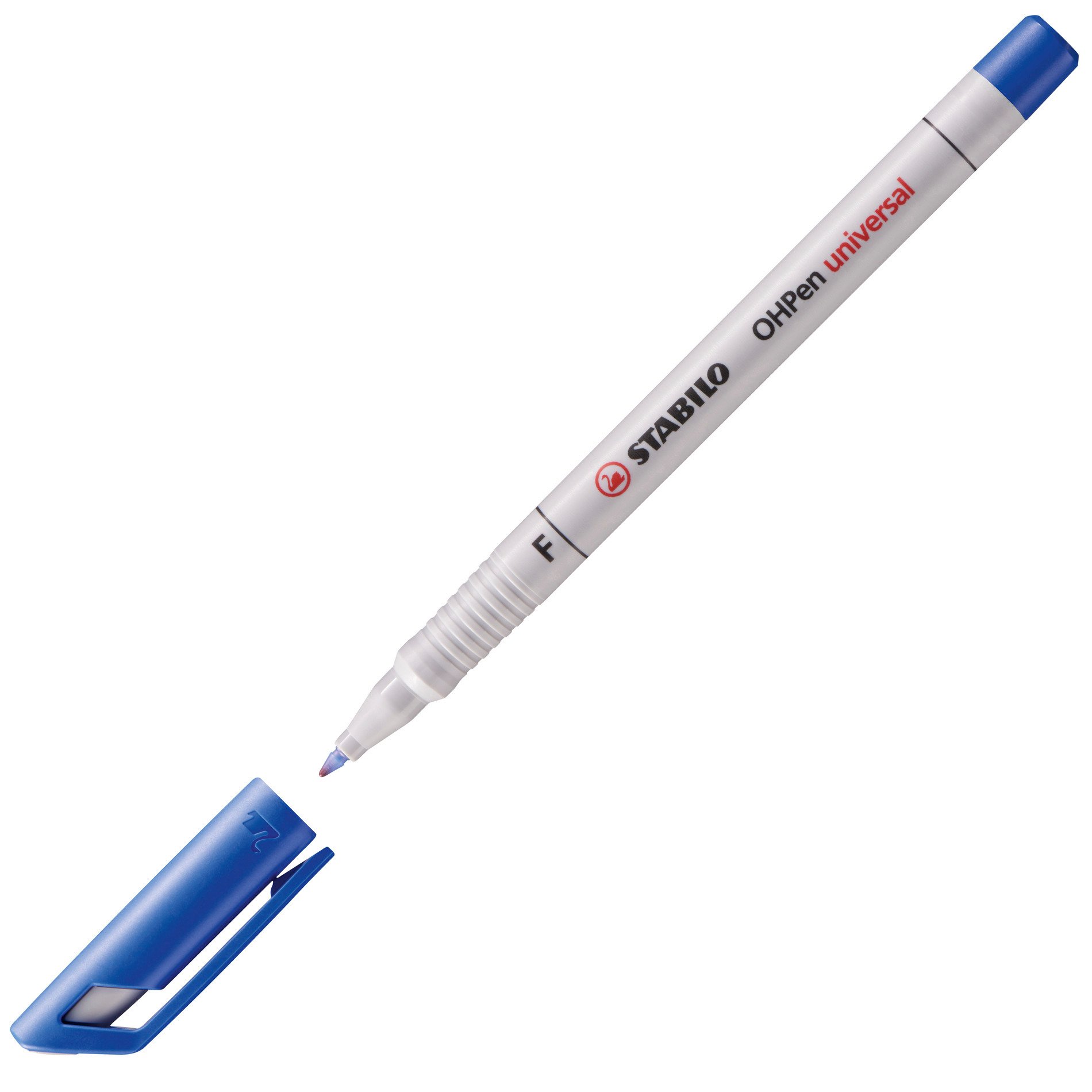 10 STABILO OHPen universal Folienstifte blau 0,7 mm nonpermanent