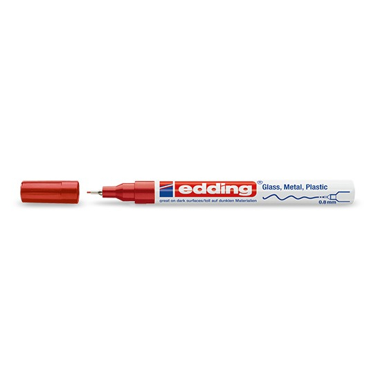 edding 780 Lackmarker rot 0,8 mm, 1 St.
