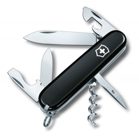 Victorinox V-1.36 03.3 Schweizer Taschenmesser Spartan, 12 Funktionen, schwarz