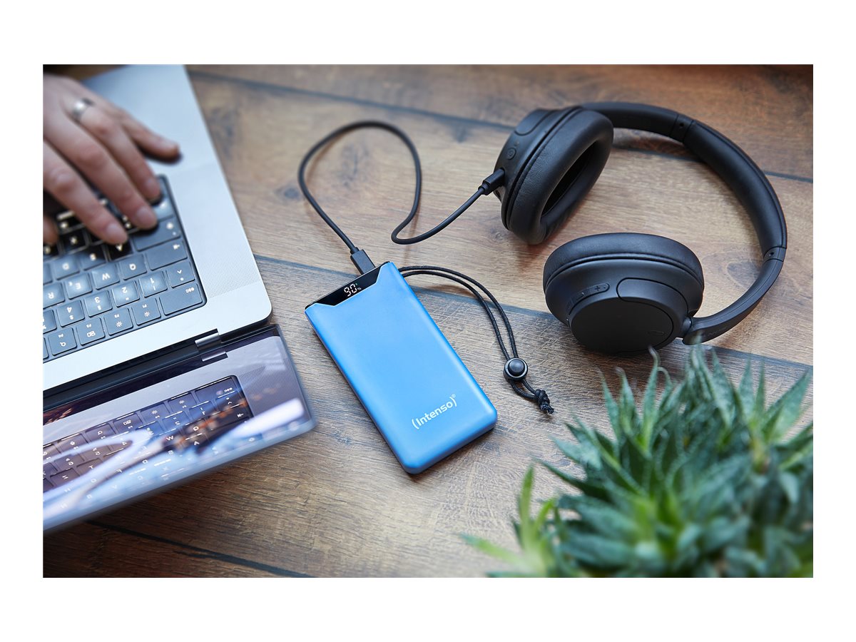 Intenso F10000 Powerbank 10.000 mAh blau Intenso F10000 Powerbank 10.000 mAh blau