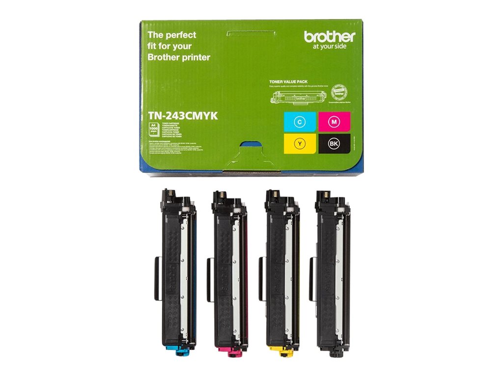 TN243CMYK BROTHER DCP Toner (4) cmyk ST