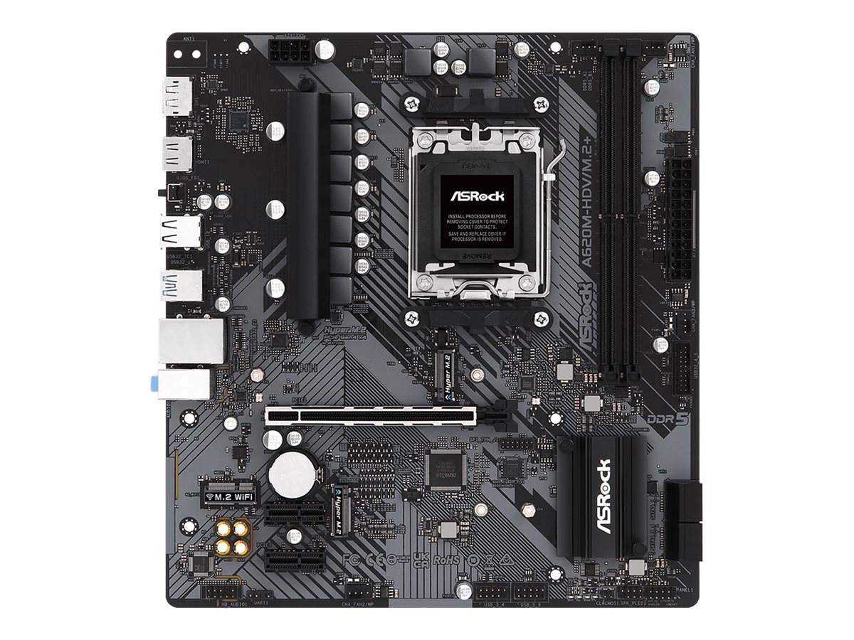 ASRock A620M-HDV/M.2+ AM5 mATX HDMI/DP DDR5 retail