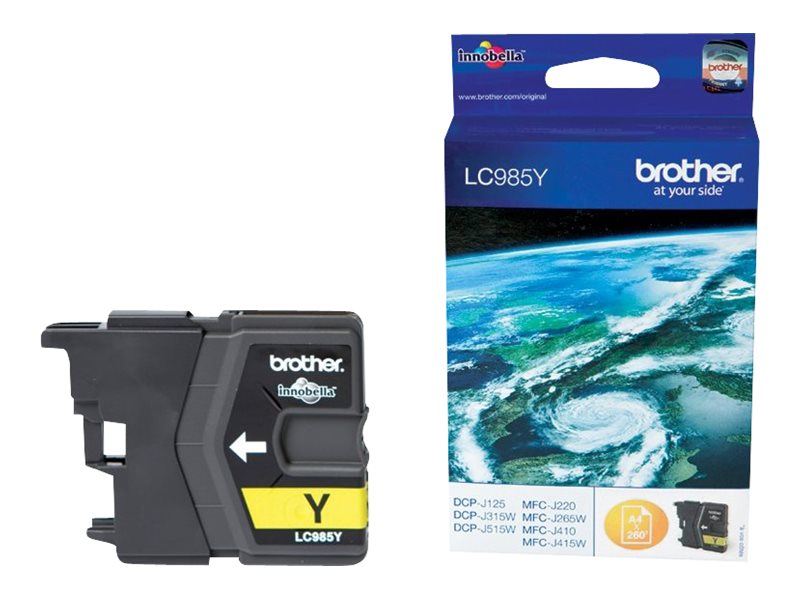 LC985Y BROTHER DCP Tinte yellow 260
