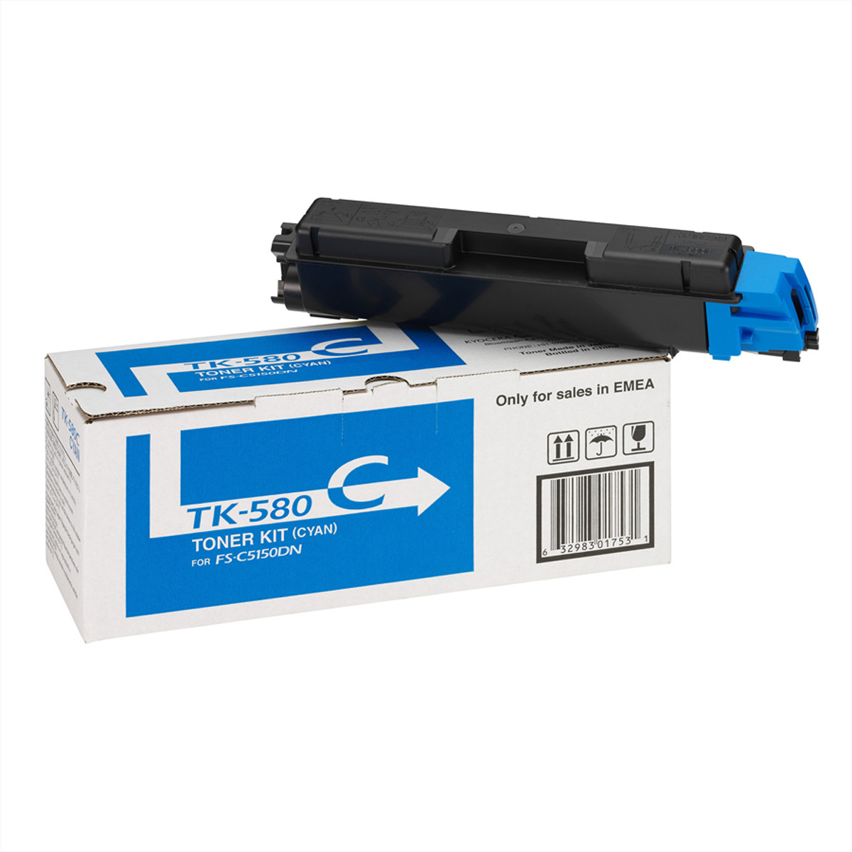 1T02KTCNL0 KYOCERA TK580C FSC Toner cyan