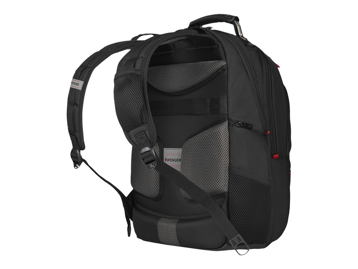 Wenger Pegasus Deluxe 16-Zoll-Laptop-Rucksack mit Tabletfach - schwarz