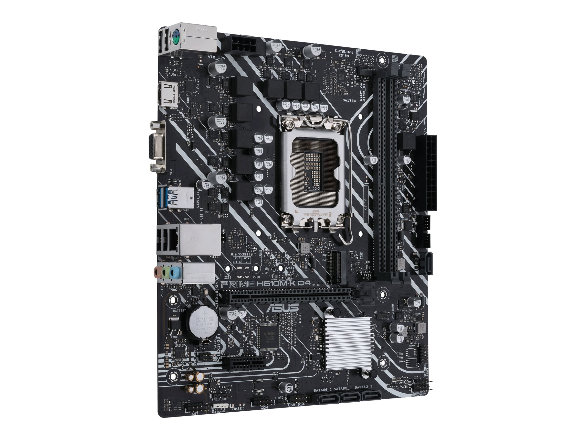 ASUS PRIME H610MK D4 LGA1700 DDR4 mATX MB