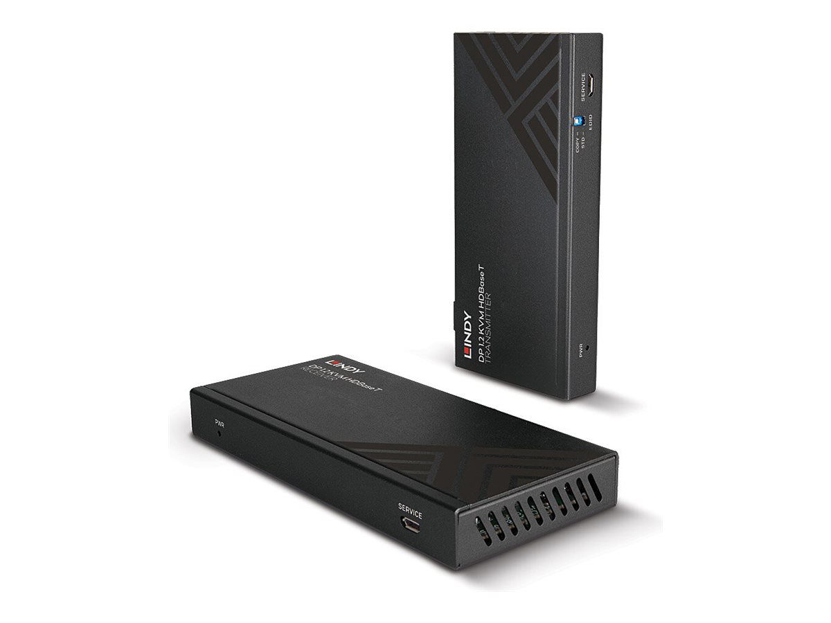 LINDY 150m Cat.6 DisplayPort 1.2 USB IR&RS-232 HDBaseT KVM Extender LINDY 150m Cat.6 DisplayPort 1.2 USB IR&RS-232 HDBaseT KVM Extender