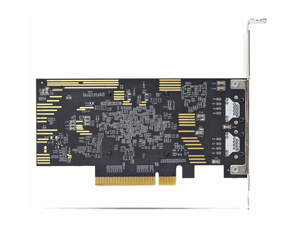 STARTECHCOM 2Port PCIe 10Gb Ethernet Netzwerkkarte Windows und Linux BCM57416 Chipset 10GBASET NIC Karte TAA