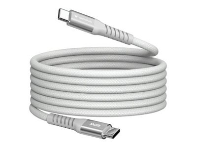 Verbatim Sync & Charge USB-C auf USB-C 60W Magnetisches Kabel - 120cm Grau Verbatim Sync & Charge USB-C auf USB-C 60W Magnetisches Kabel - 120cm Grau