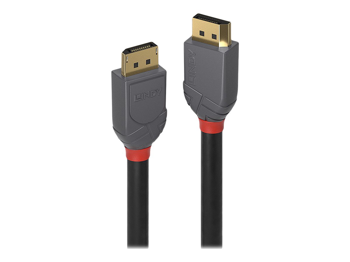 LINDY 7.5m DisplayPort 1.2 Kabel Anthra Line LINDY 7.5m DisplayPort 1.2 Kabel Anthra Line