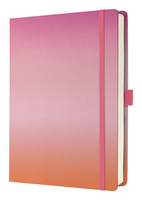 SIGEL Notizbuch JOLIE Bullet ca DIN A5 punktkariert, pinkrosaorange Hardcover 200 Seiten, 1 St