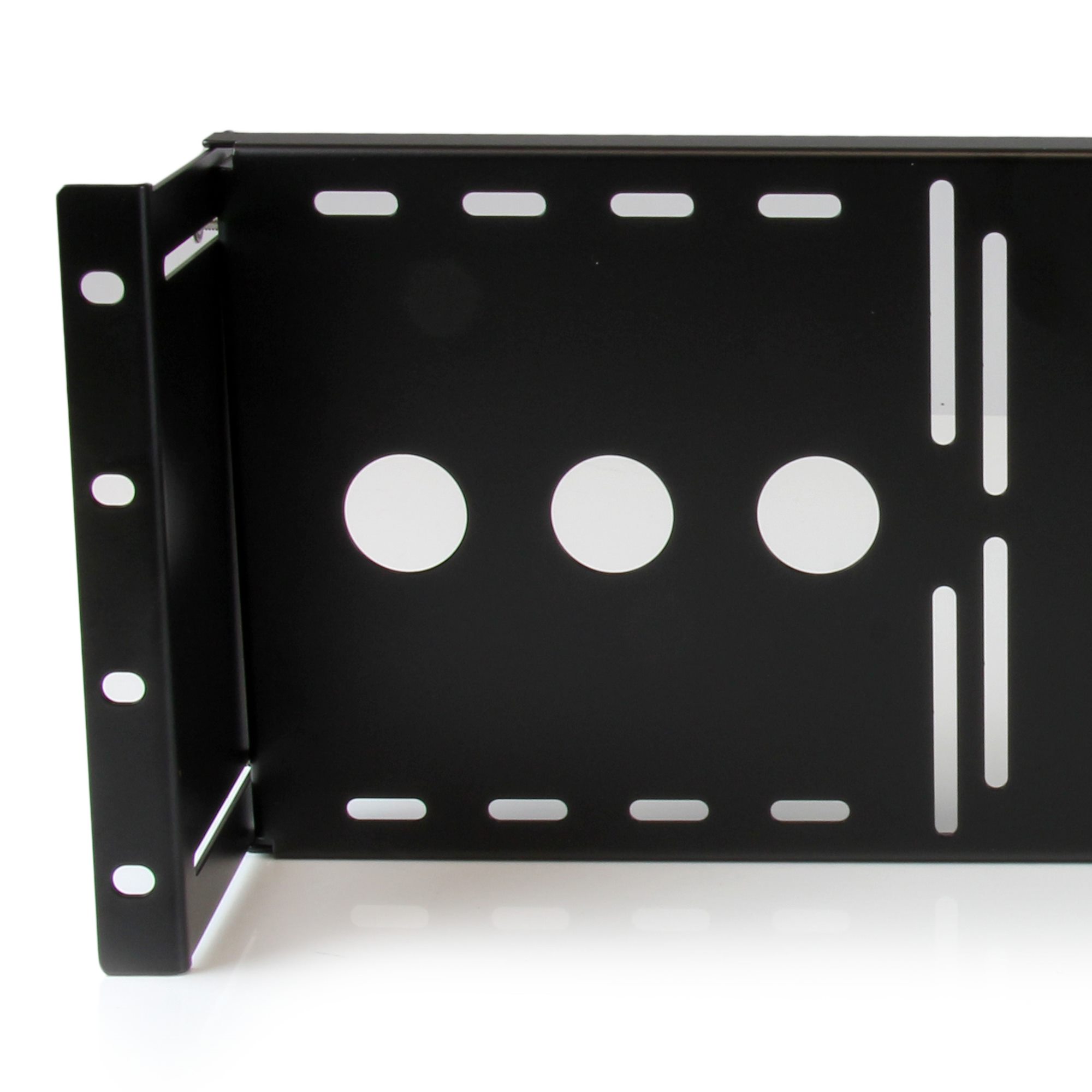 STARTECHCOM Universal LCD Monitor Vesa Halterung für 19 Zoll Serverschrank oder Rack Halterung für Monitor im Server Rack