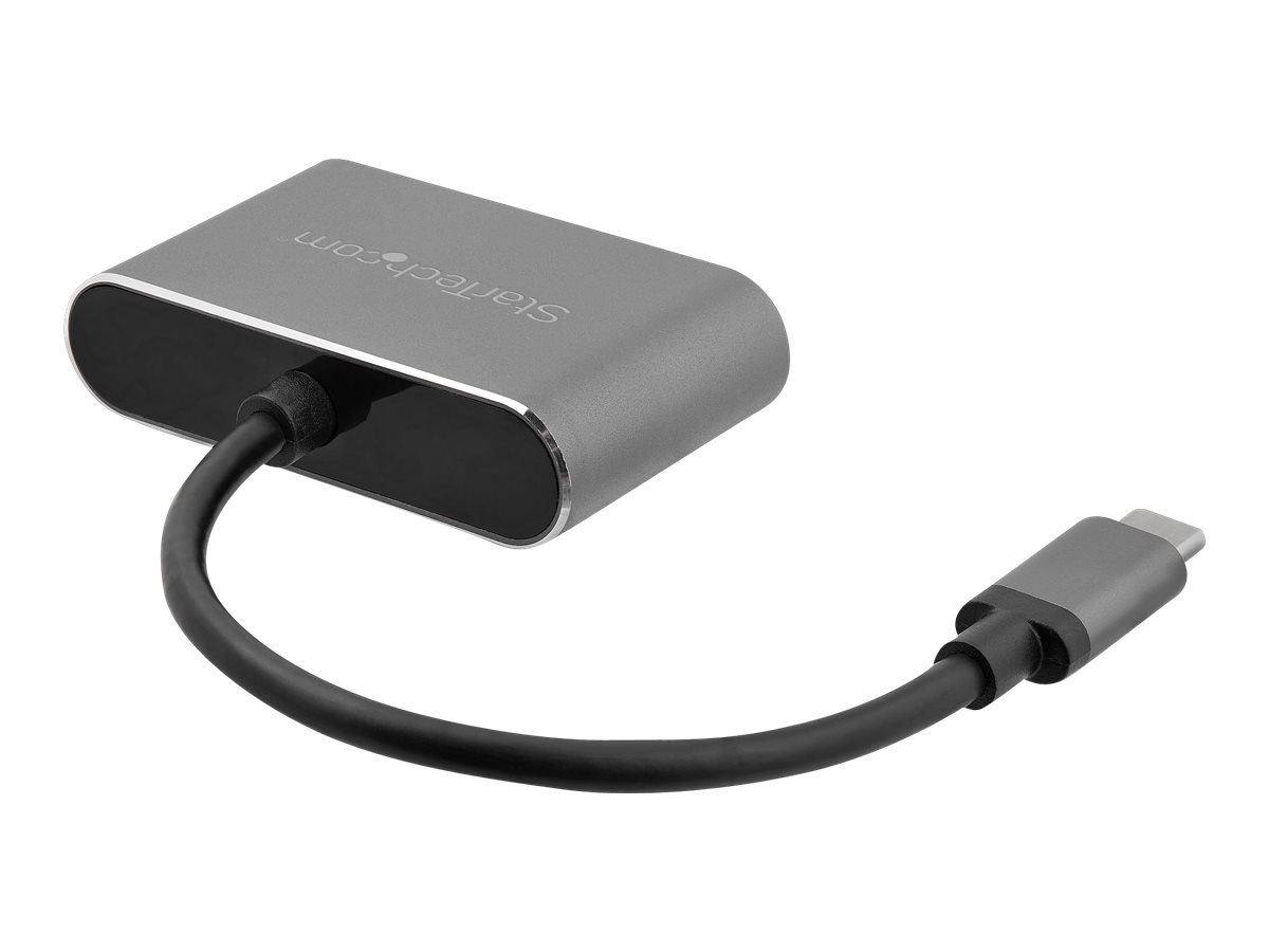 Adap StarTech USB-C to VGA / HDMI Adapter grey M/F