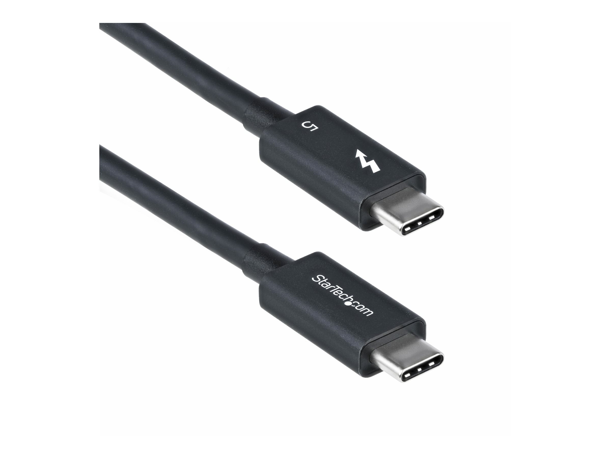StarTech.com Thunderbolt-Kabel 1m 80Gbps/120Gbps schwarz