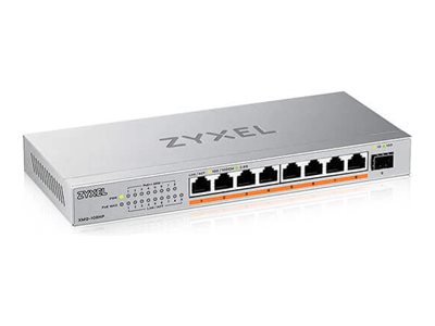 ZYXEL XMG-108 8 Ports 2 5G + 1 SFP+ 8 ports 100W total PoE++ Desktop MultiGig unmanaged Switch ZYXEL XMG-108 8 Ports 2 5G + 1 SFP+ 8 ports 100W total PoE++ Desktop MultiGig unmanaged Switch