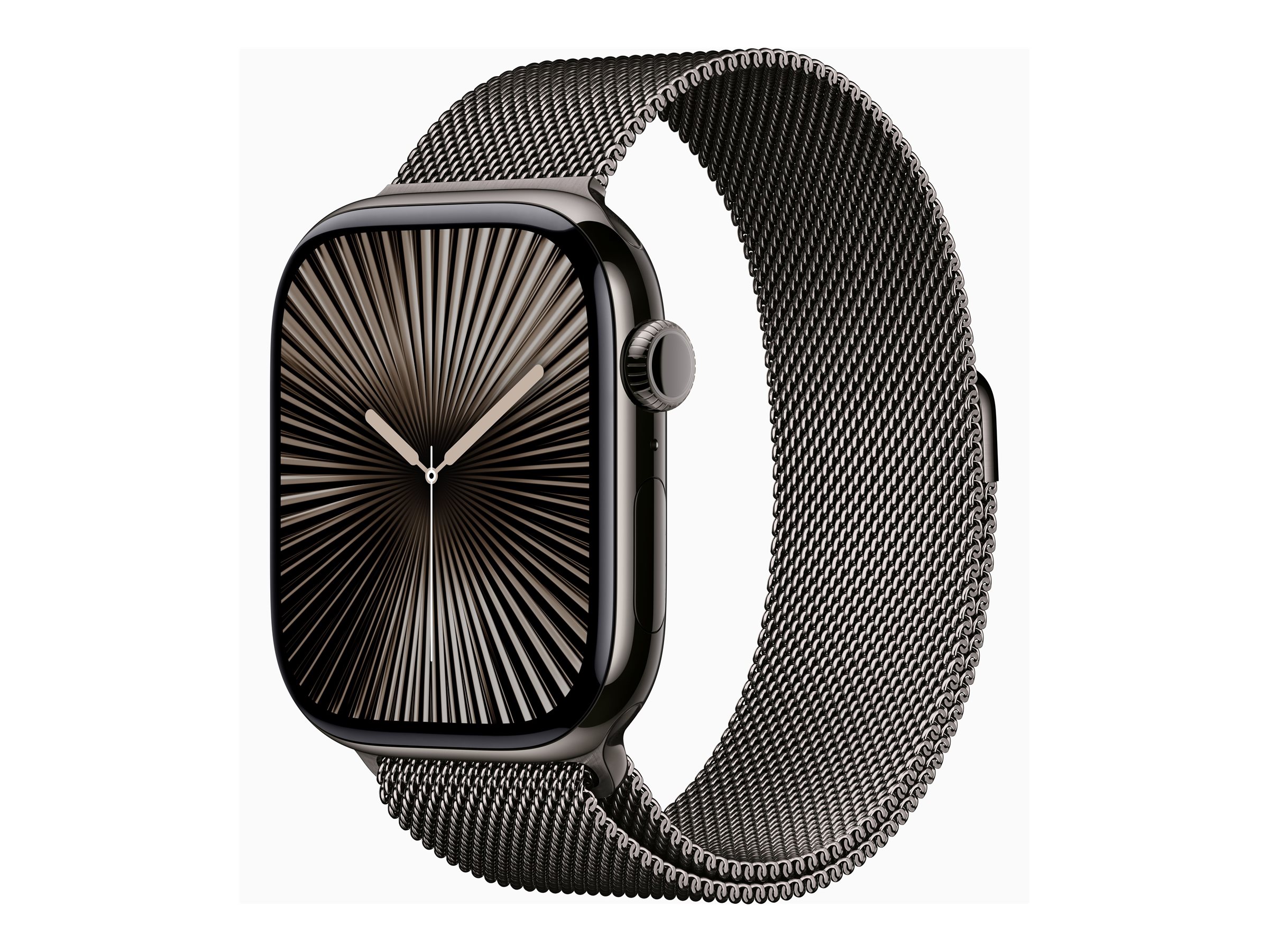 APPLE Watch Series 10 GPS + Cellular 46mm Slate Titanium Case with Slate Milanese Loop - M/L APPLE Watch Series 10 GPS + Cellular 46mm Slate Titanium Case with Slate Milanese Loop - M/L