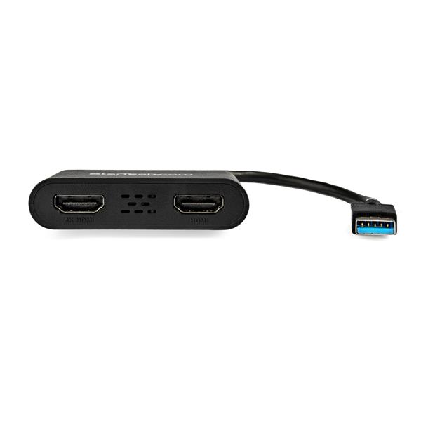 STARTECHCOM USB to Dual HDMI Adapter 4K