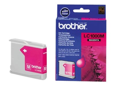 LC1000M BROTHER DCP Tinte magenta 400 LC1000M BROTHER DCP Tinte magenta 400