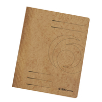 herlitz Schnellhefter Quality Karton braun DIN A4 herlitz Schnellhefter Quality Karton braun DIN A4