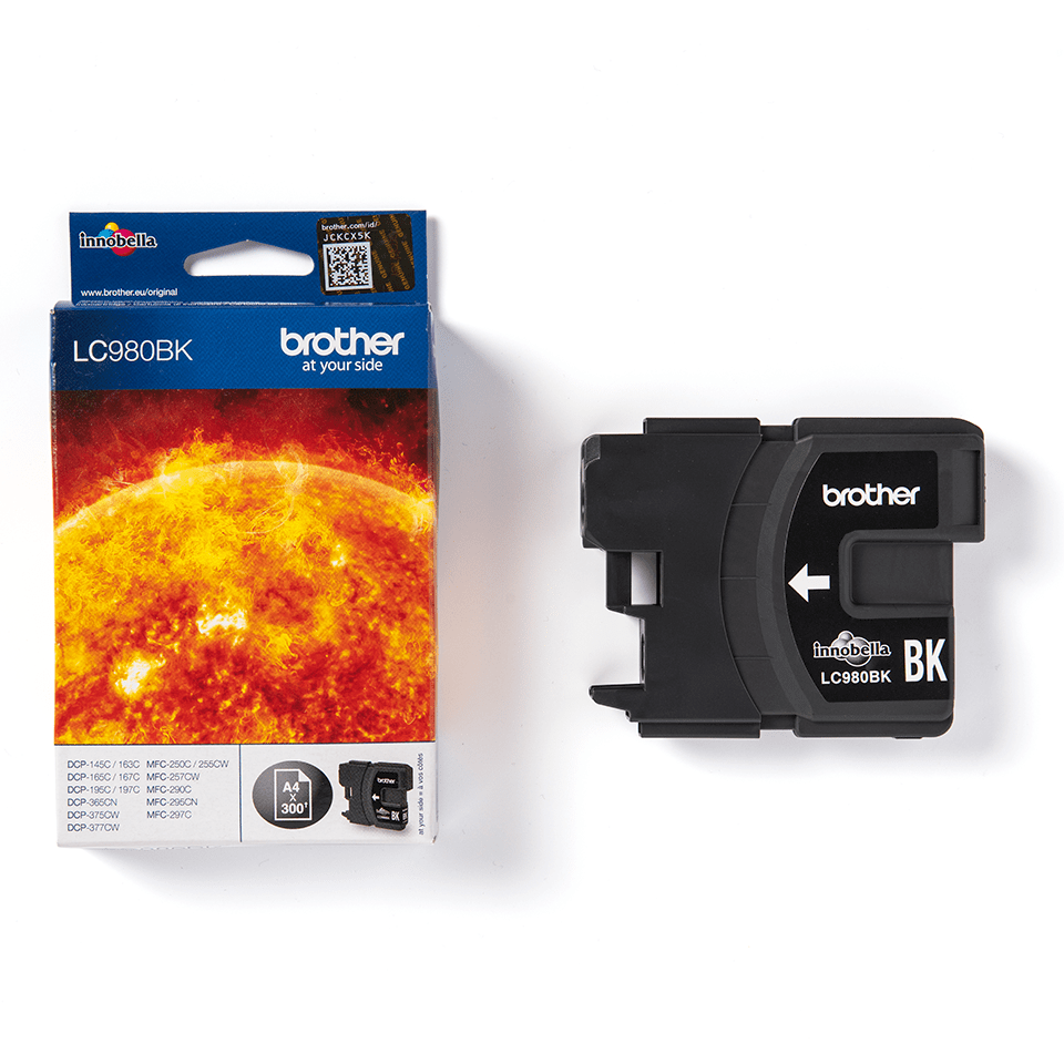 Brother LC-980BK Tintenpatrone Schwarz