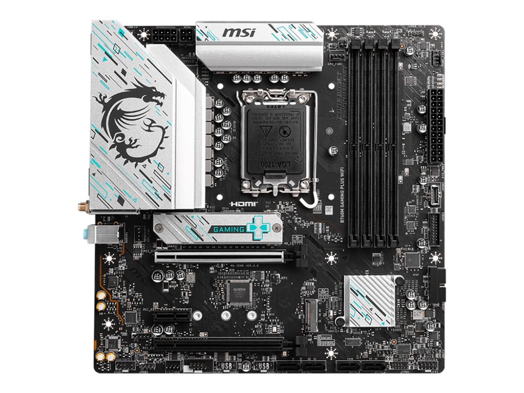MSI B760M GAMING PLUS WIFI LGA1700 DDR5 mATX MSI B760M GAMING PLUS WIFI LGA1700 DDR5 mATX