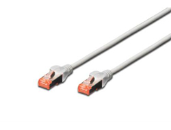 DIGITUS Cat 6 S/FTP Patchkabel 0,5m grau