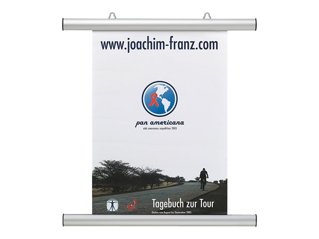 Franken Klemmleisten 85,5 cm silber Wandmontage