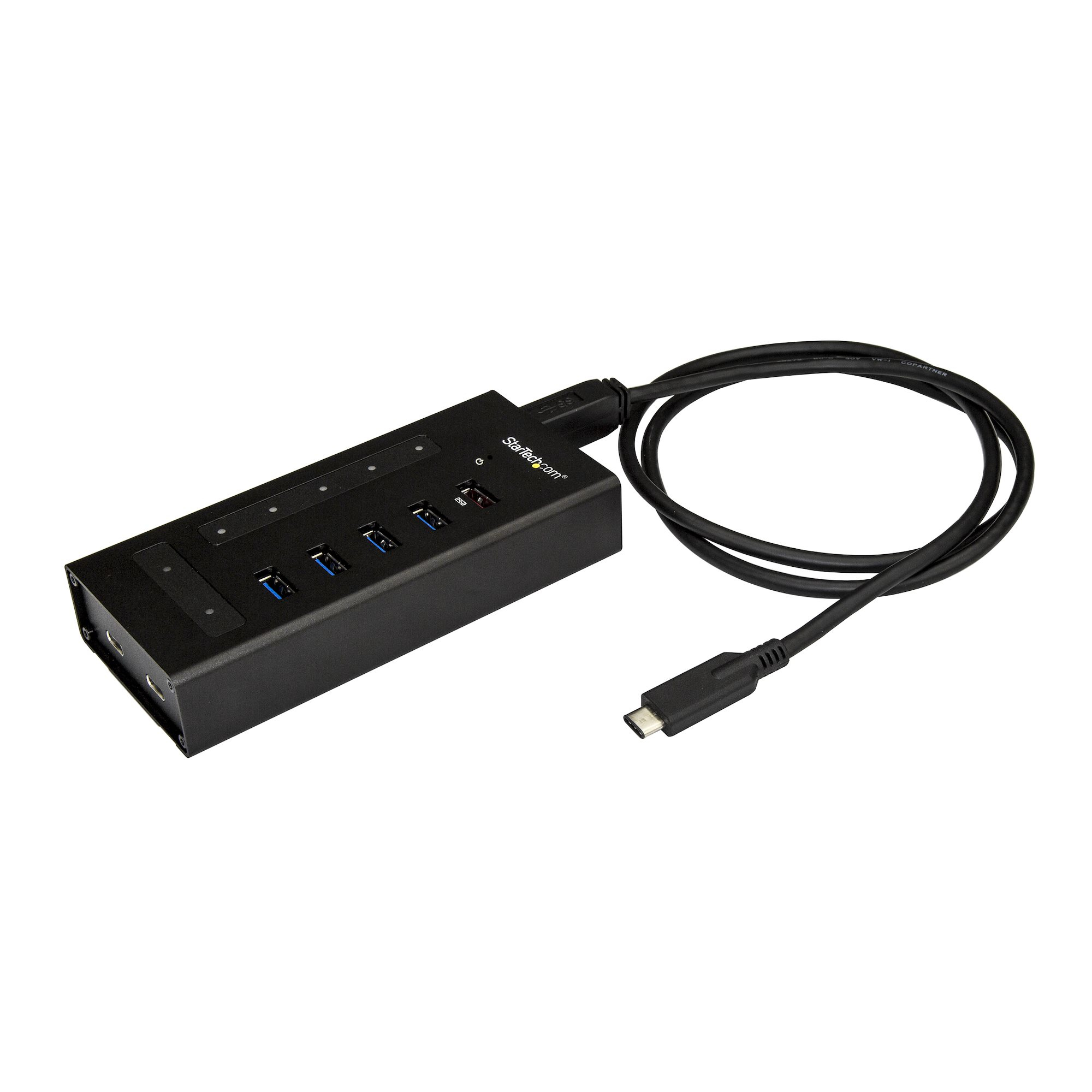STARTECHCOM USB Hub 7 Port Metall USBA zu 3x USBC und 1x USBC USB 30 Industrieller USB Hub USB Hub mit Typ C