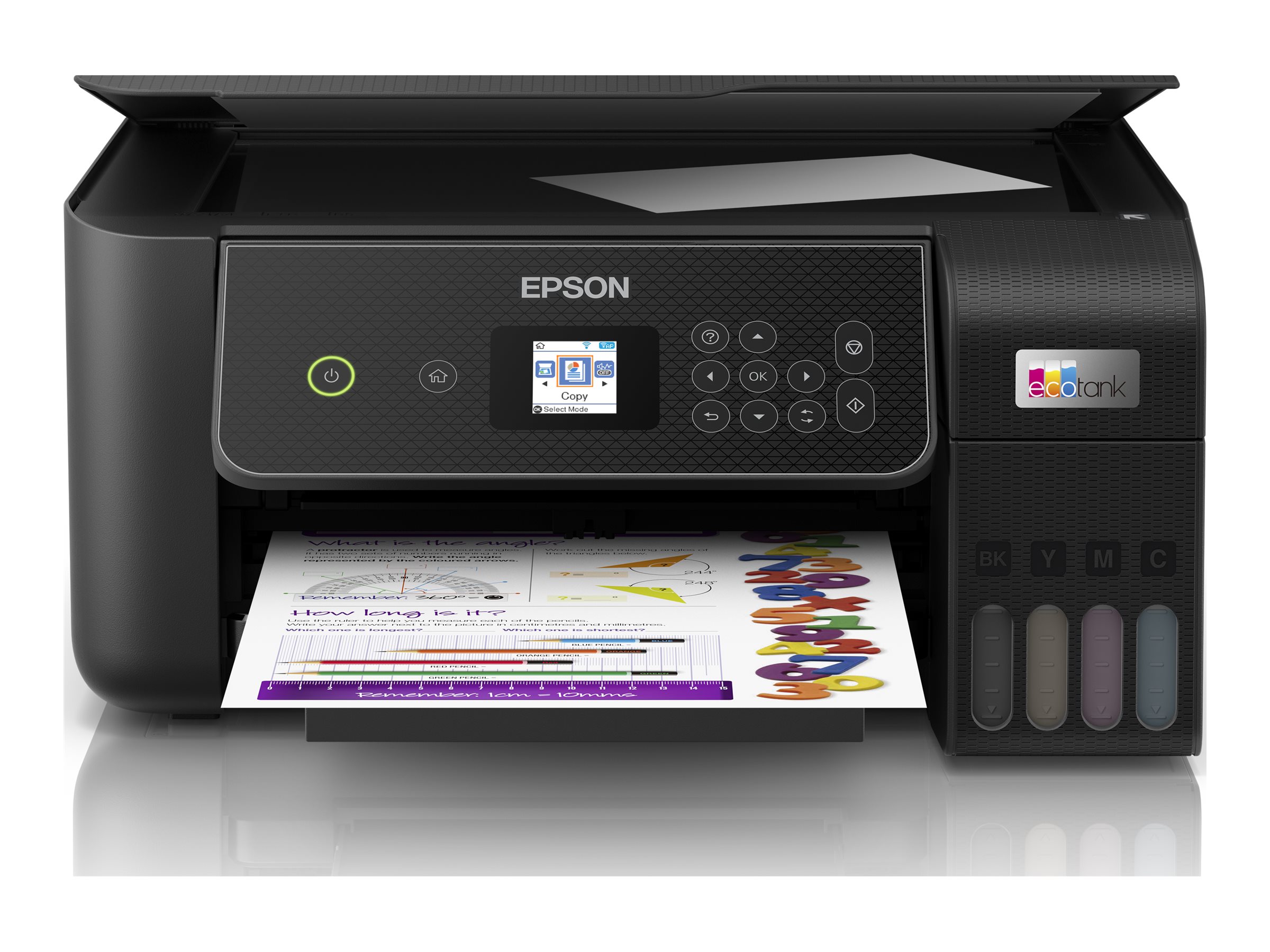 EPSON EcoTank ET-2870 3 in 1 Tintenstrahl-Multifunktionsdrucker schwarz EPSON EcoTank ET-2870 3 in 1 Tintenstrahl-Multifunktionsdrucker schwarz