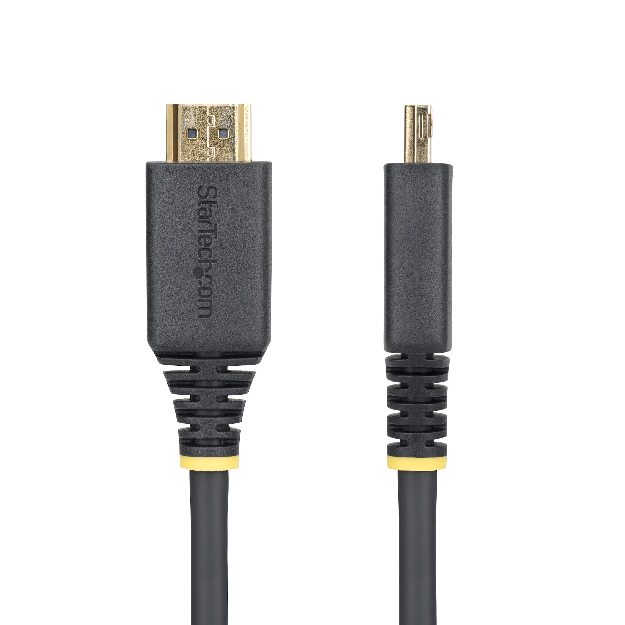 STARTECHCOM 2,4m High Speed HDMI Kabel mit Griffsteckern 4K 60Hz und 1440p 144Hz 18Gbps UHD HDMI 20 ArceArc Kabel mit TPEMantel