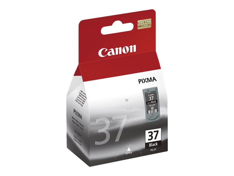 CANON PG-37 Tinte schwarz kleine Kapazitaet 11ml 219 Seiten 1er-Pack CANON PG-37 Tinte schwarz kleine Kapazitaet 11ml 219 Seiten 1er-Pack