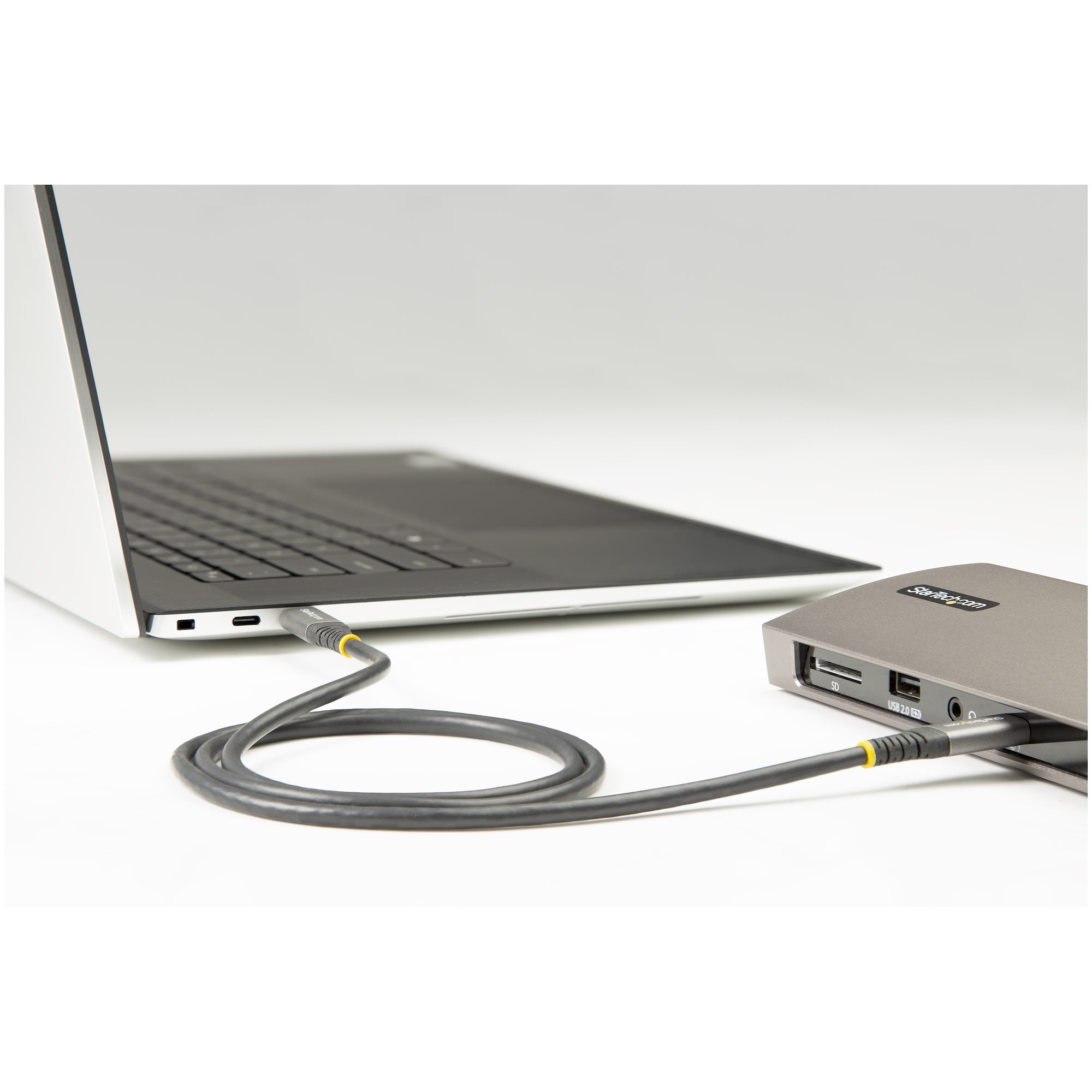 STARTECHCOM 2m USBC Cable 5Gbits High Quality USBC Cable USB 3132 Gen 1 TypeC Cable 100W 5A PD DP Alt Mode