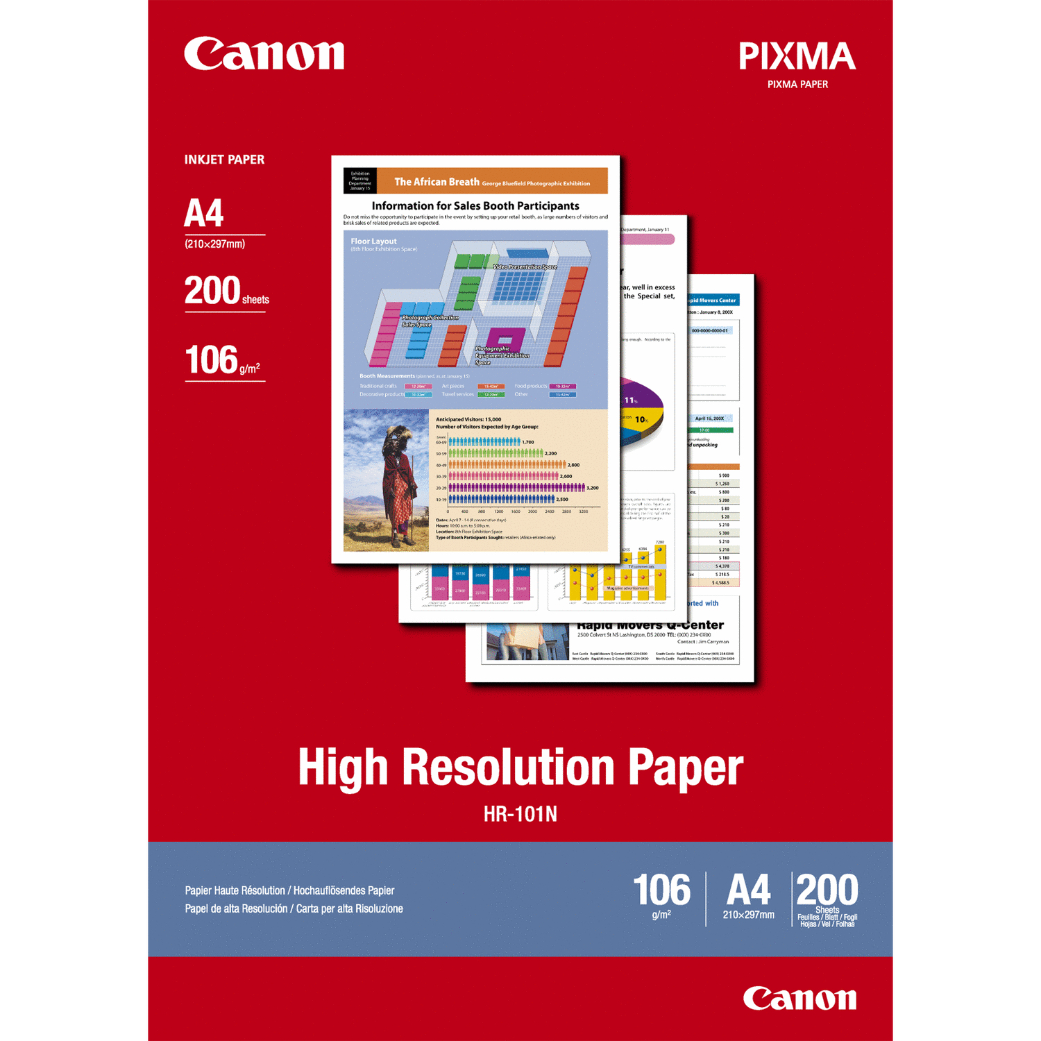1033A001 CANON Papier A4 (210x297mm) 200 1033A001 CANON Papier A4 (210x297mm) 200