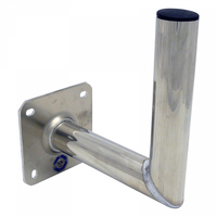 TELEVES Deutschland Winkelwandhalter ALU Rohr ALU250 D=50mm Abst. 250mm TÜV geprüf TELEVES Deutschland Winkelwandhalter ALU Rohr ALU250 D=50mm Abst. 250mm TÜV geprüf