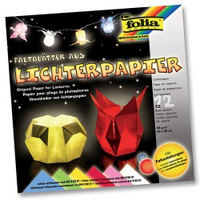 folia Transparentpapier Lichterpapier 30,0 x 30,0 cm 80 g/qm, 12 St. folia Transparentpapier Lichterpapier 30,0 x 30,0 cm 80 g/qm, 12 St.