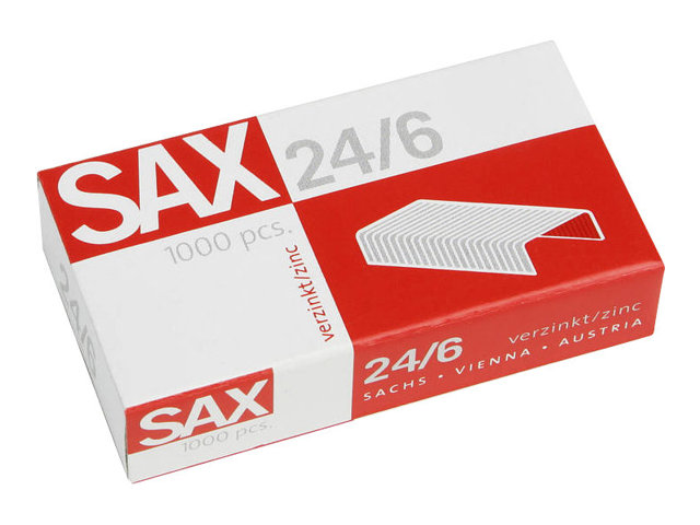 1.000 sax design Heftklammern 24/6 1.000 sax design Heftklammern 24/6