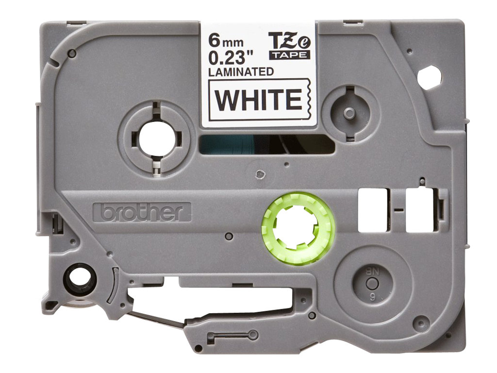TZE211 BROTHER PTOUCH 6mm WEISS-SCHW