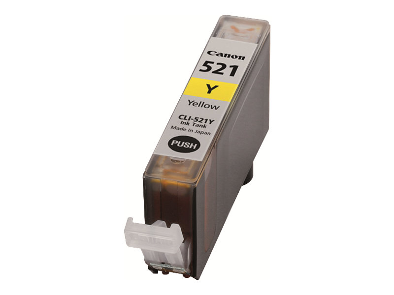CANON 1LB CLI-521Y ink cartridge yellow standard capacity 9ml 510 pages 1-pack CANON 1LB CLI-521Y ink cartridge yellow standard capacity 9ml 510 pages 1-pack