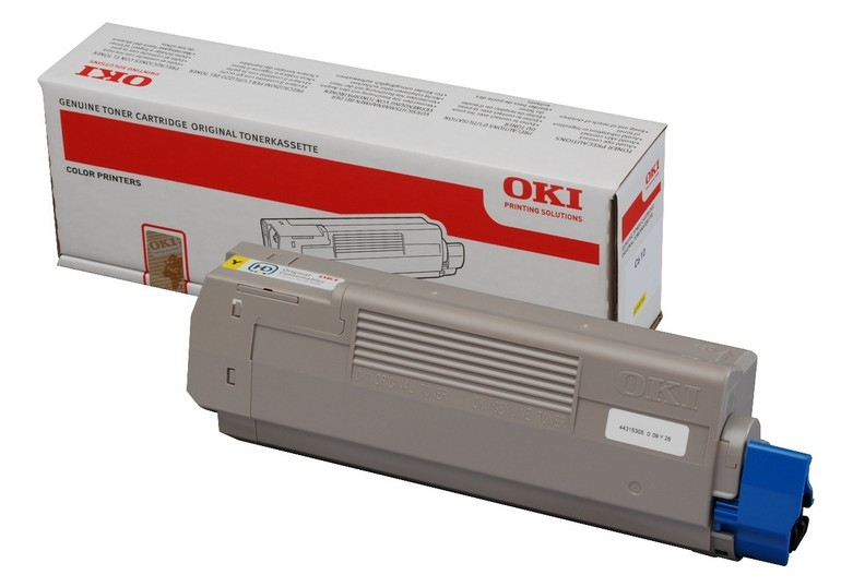 OKI 44315305 Toner Gelb