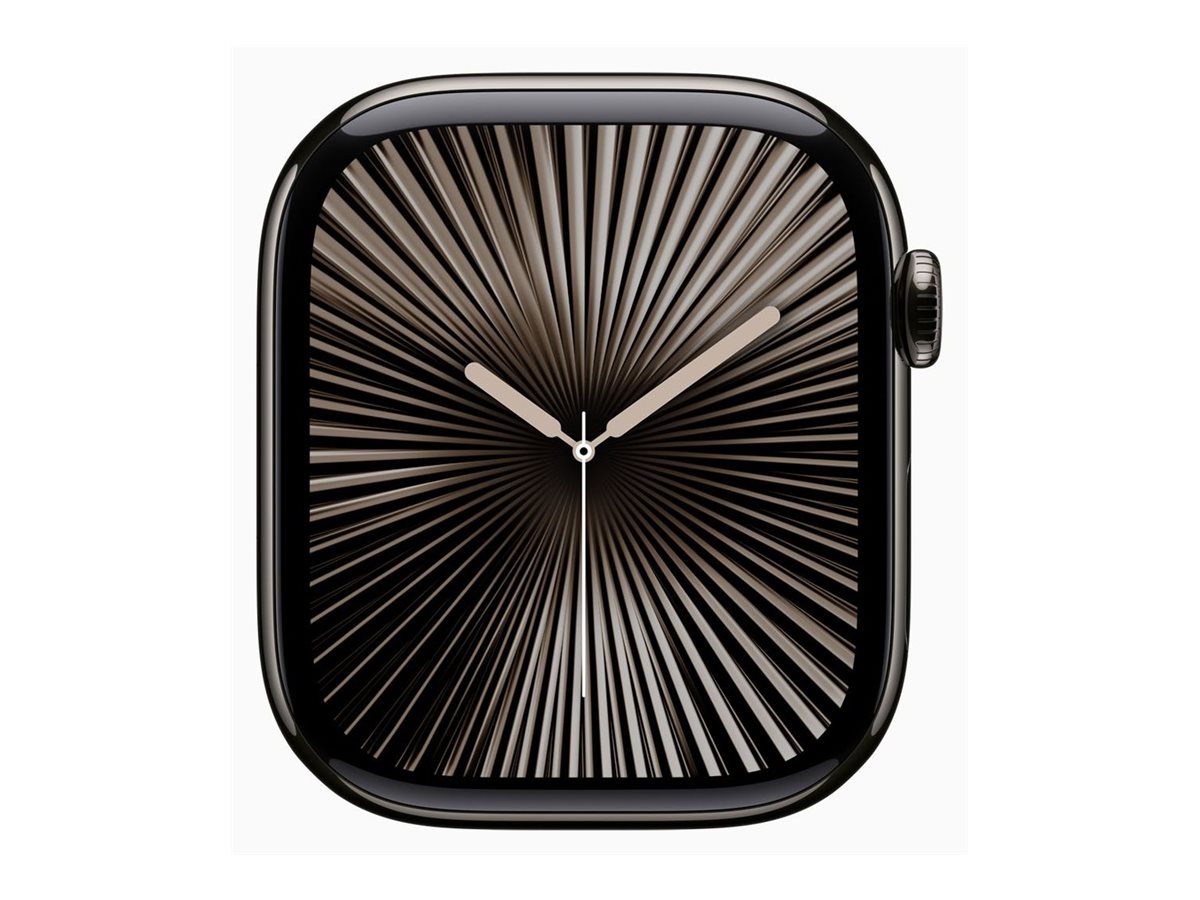 APPLE Watch Series 10 GPS + Cellular 46mm Slate Titanium Case with Slate Milanese Loop - M/L