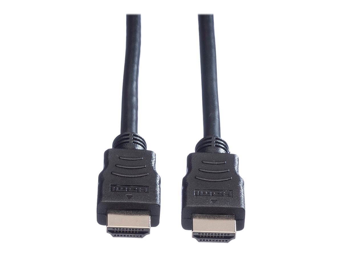 VALUE HDMI High Speed Kabel mit Ethernet schwarz 2m VALUE HDMI High Speed Kabel mit Ethernet schwarz 2m