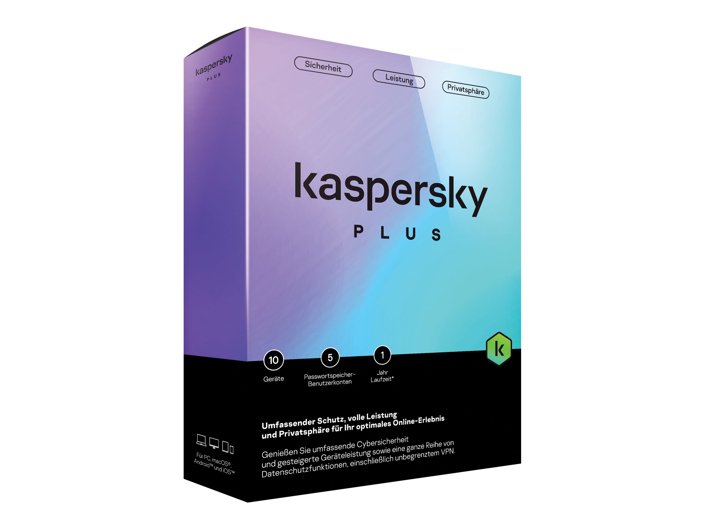 KASPERSKY Plus 10 Geraet Sierra Box DE