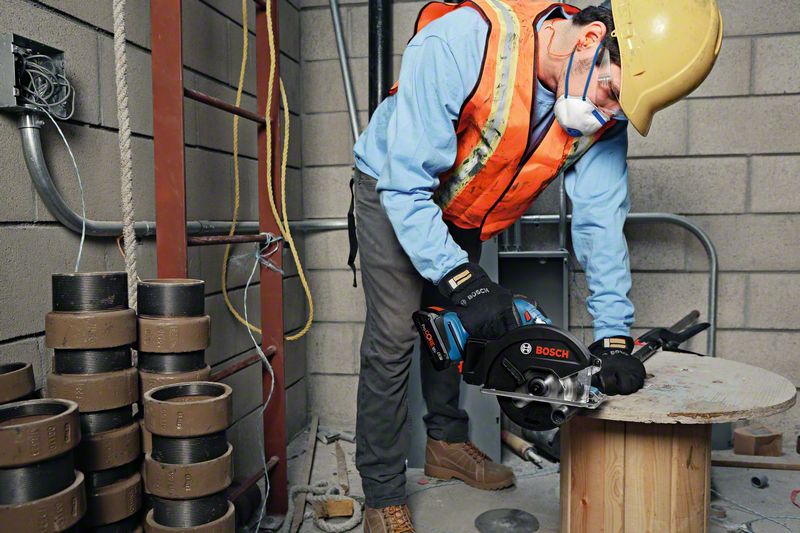 BOSCH Professional GKM 18V50 AkkuHandkreissaegeSet 18,0 V, ohne Akku