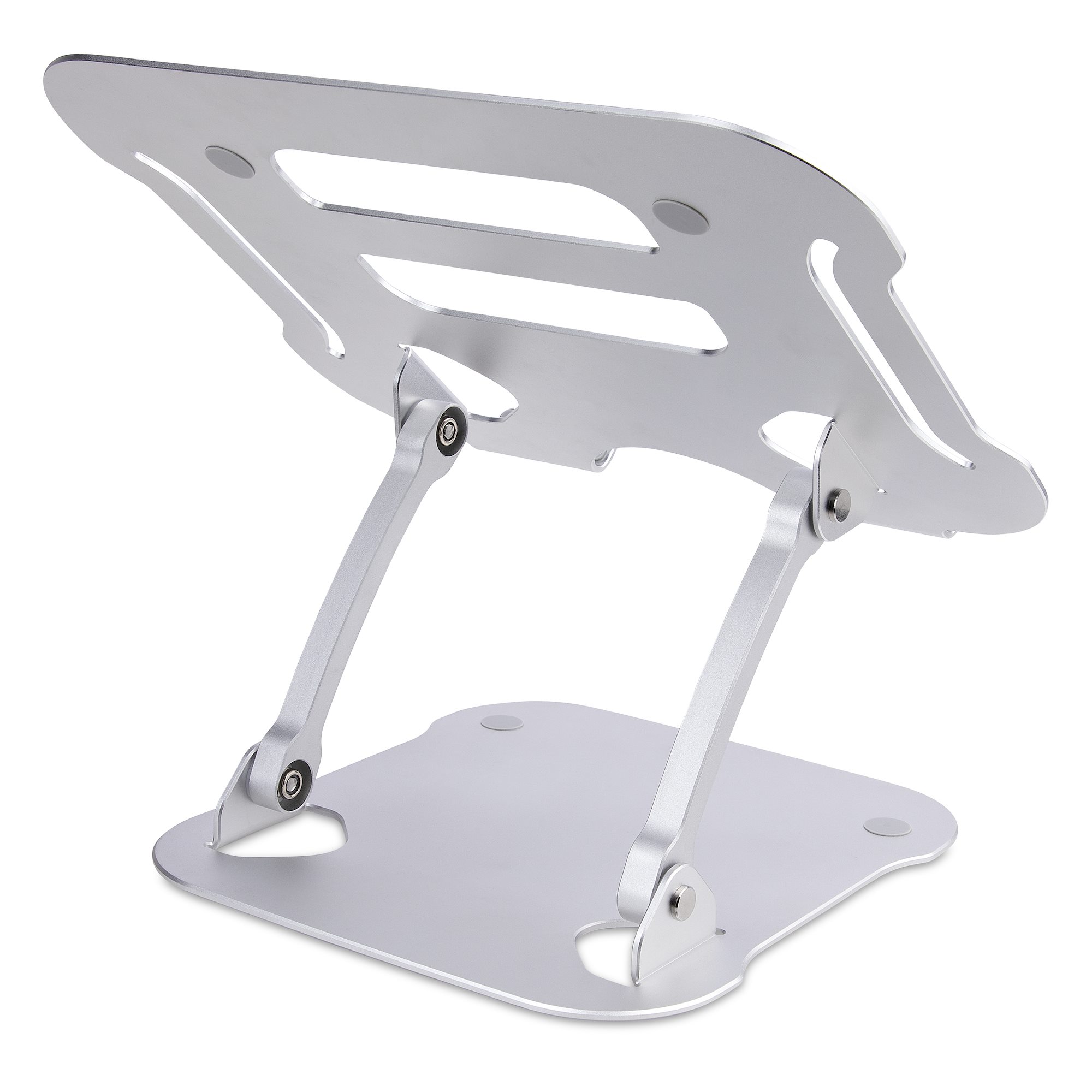 STARTECHCOM Tisch Laptopständer Laptoperhöhung aus Aluminium Mobil Tragkraft 10kg Laptophalterung Höhenverstellbar
