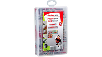 fischer Profi-Box - DuoPower kurz/lang 2K 541108 Universaldübel-Sortiment, 150 St. fischer Profi-Box - DuoPower kurz/lang 2K 541108 Universaldübel-Sortiment, 150 St.