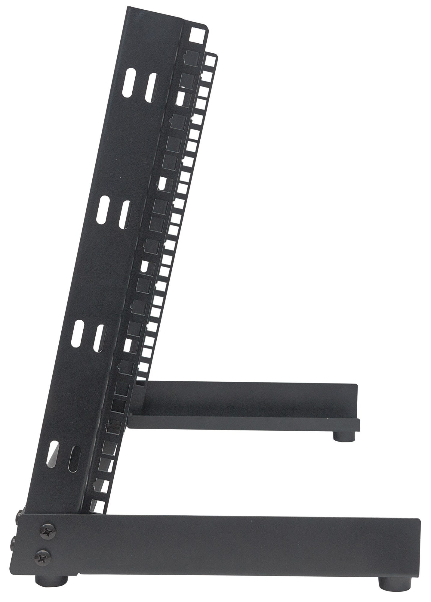 INTELLINET 48,3cm 19Zoll Laborgestell 2Pfosten DesktopLaborgestell 12 HE Flatpack schwarz